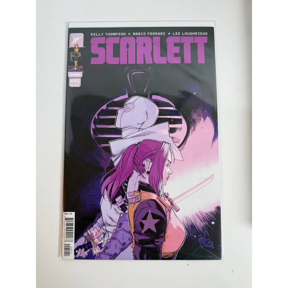 Scarlett #5 Image Comics 2024 Energon Universe G.I. Joe Storm Shadow Ferrari